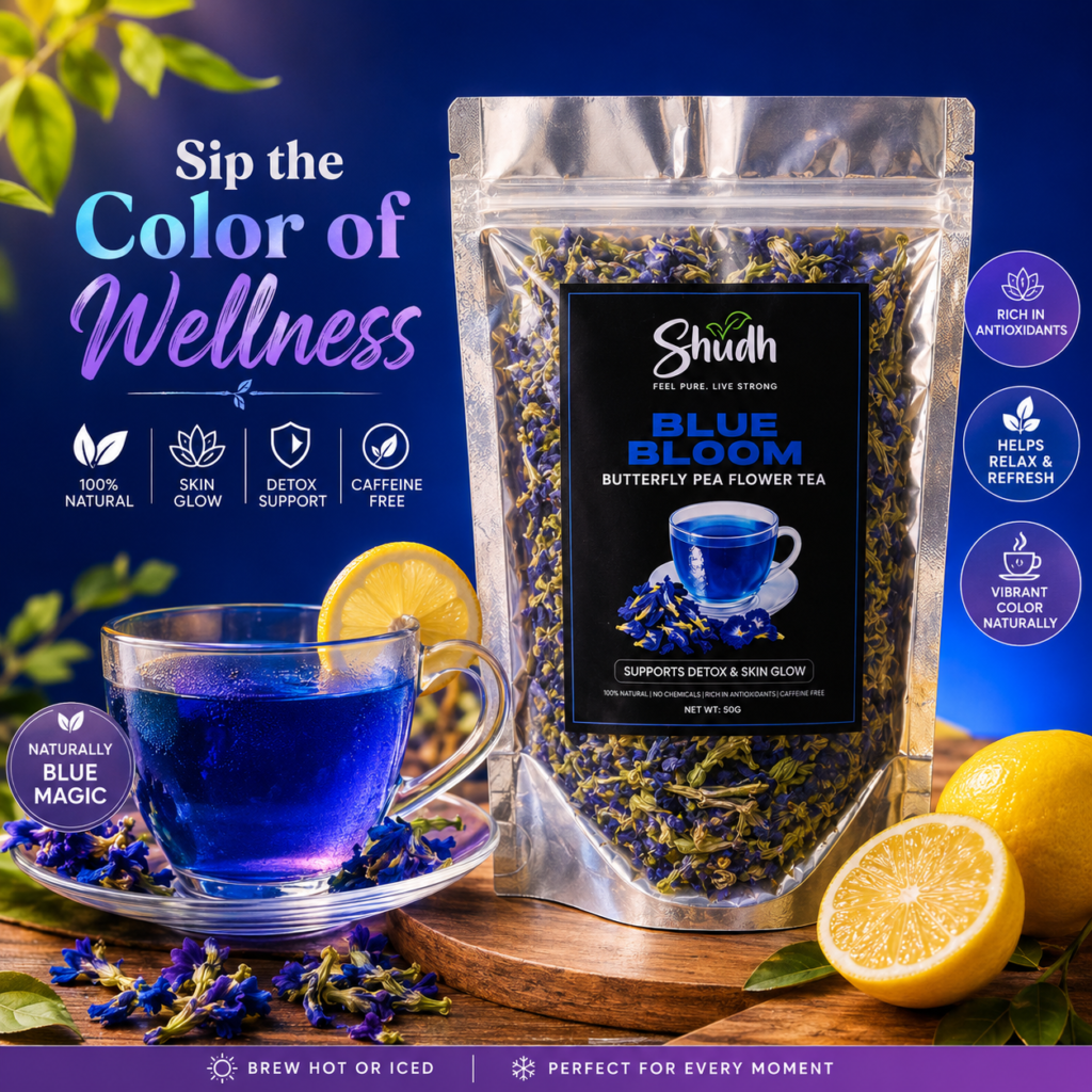 blue tea